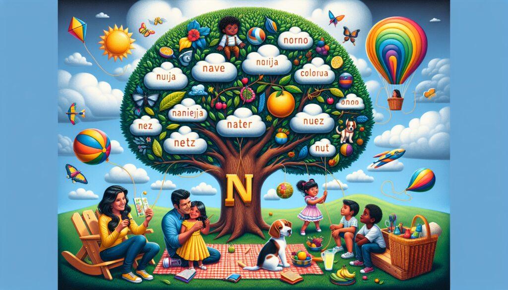 Palabras que empiezan por N imagen de palabras que empiezan por la letra - sendero de letras palabras que empiezan por n palabras empieza por